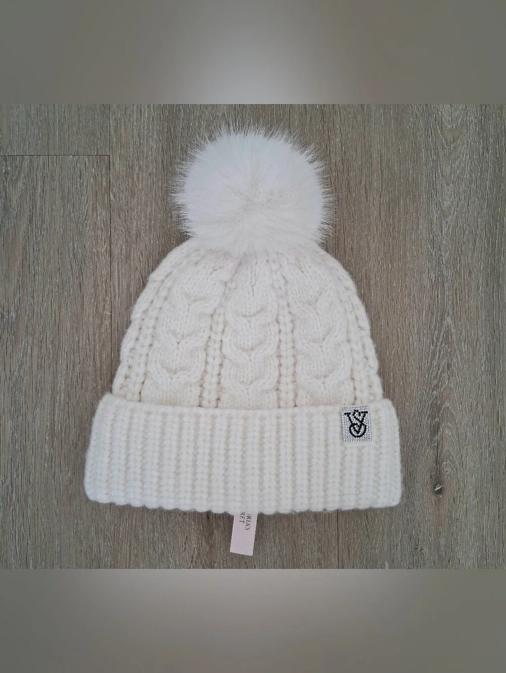 Victoria's Secret Cozy Cable-knit Pom Baenie